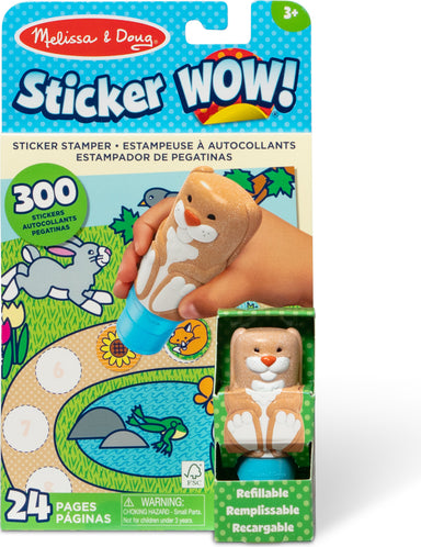 Bunny Sticker Wow! Activity Pad & Sticker Stamper