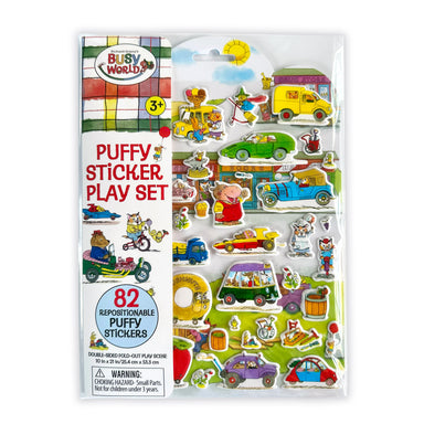Busy Town Puffy Sticker Playset