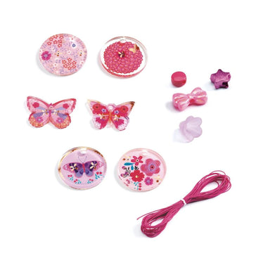 Butterflies Beads & Jewelry Kit