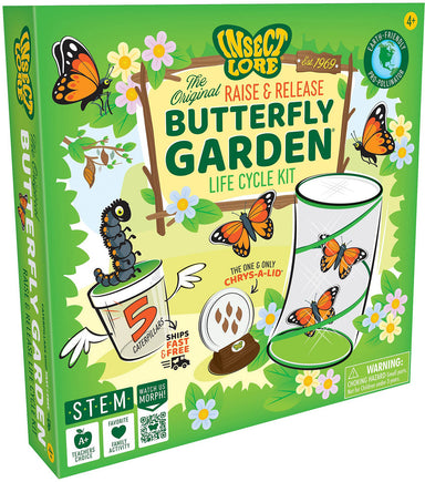 Butterfly Garden Life Cycle Kit: with Prepaid Voucher