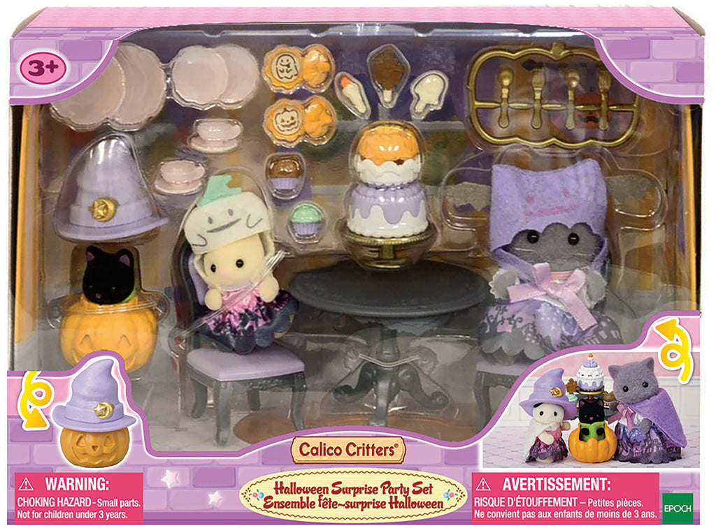 Calico Critters Halloween Surprise Party Set — Piccolo Mondo Toys