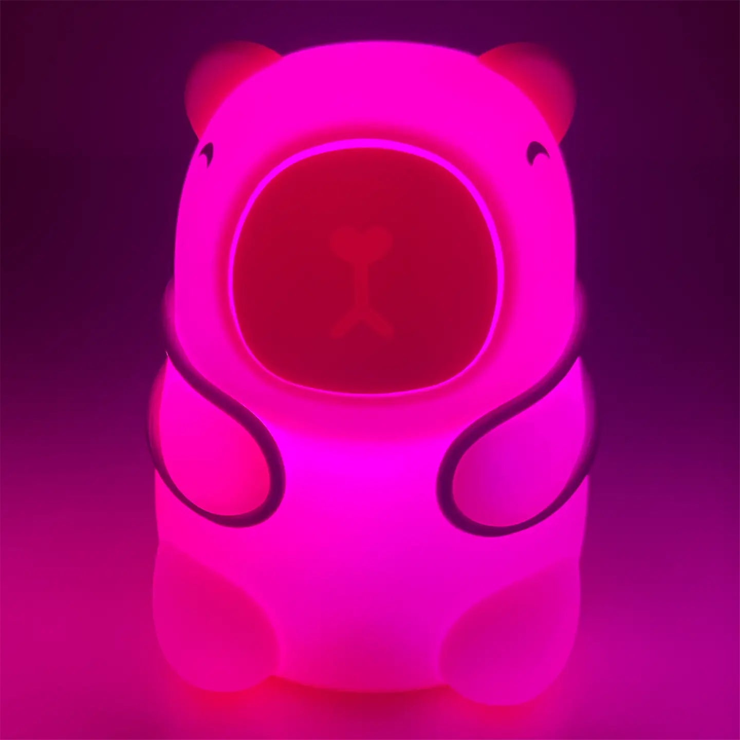 Capybara Color Changing LED Tap Light