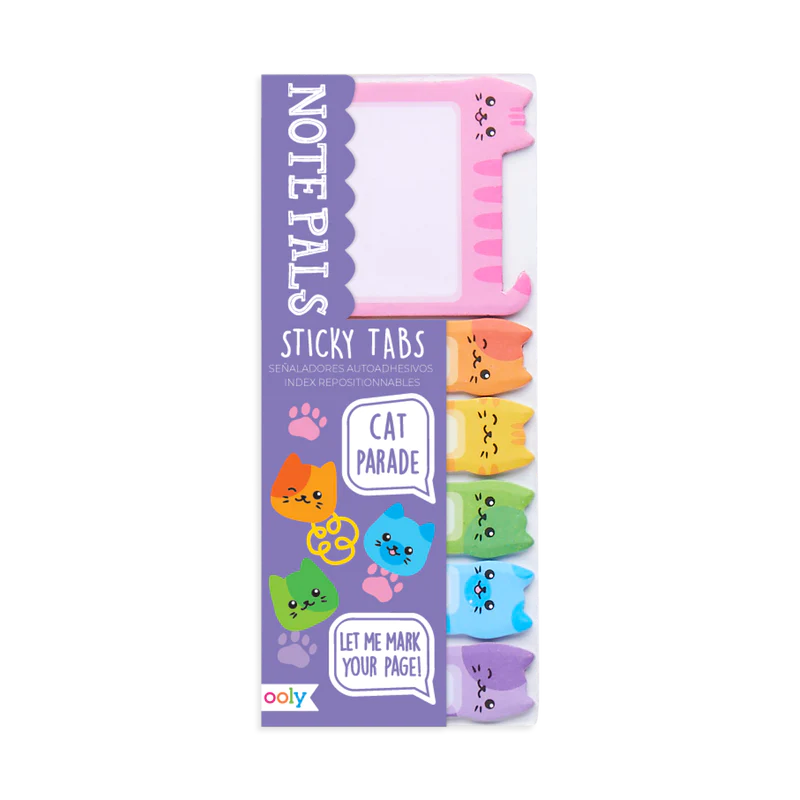 Cat Parade Notes Pals Sticky Tabs