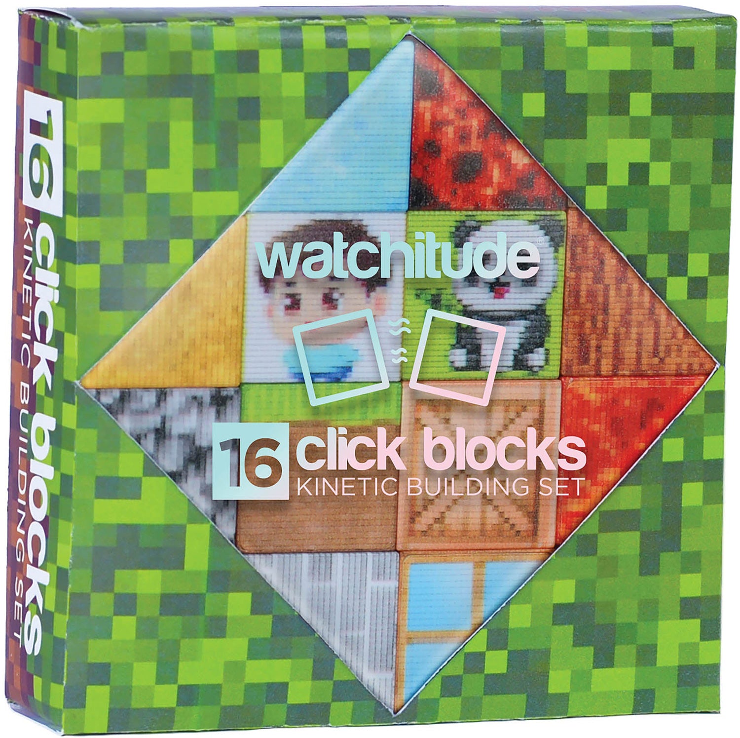 Click Blocks Kinetic 16 pc Building Set