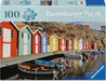 Colorful Houses in Sweden 100 pc Puzzle