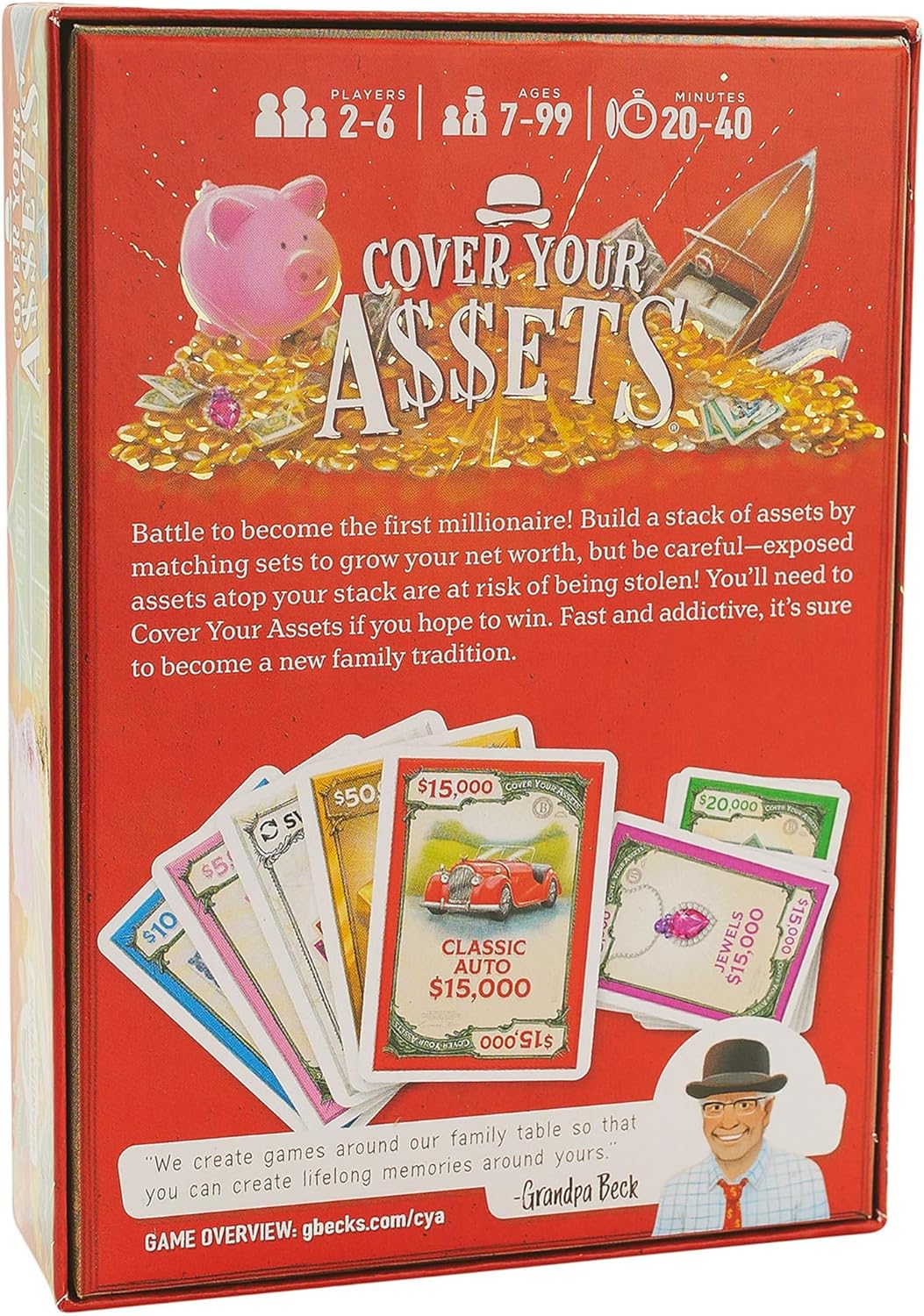 Cover Your Assets Game
