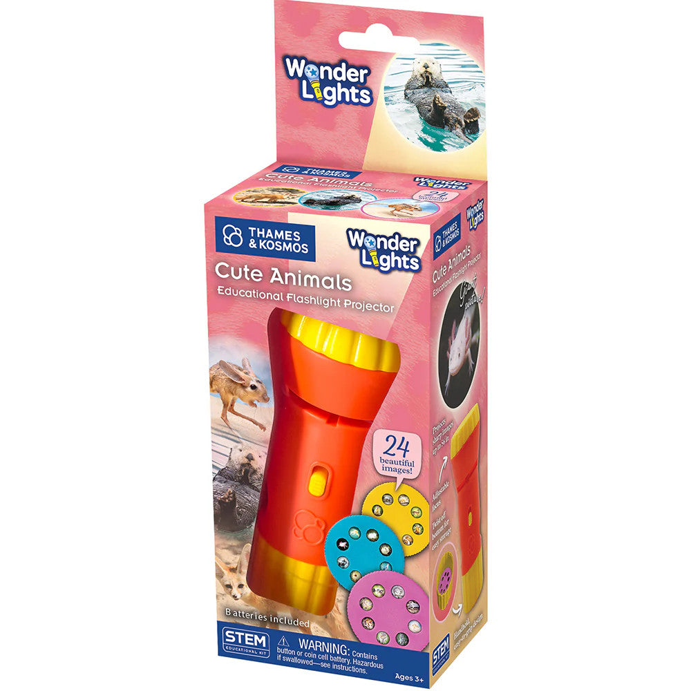 Cute Animals Wonder Lights Educational Flashlight