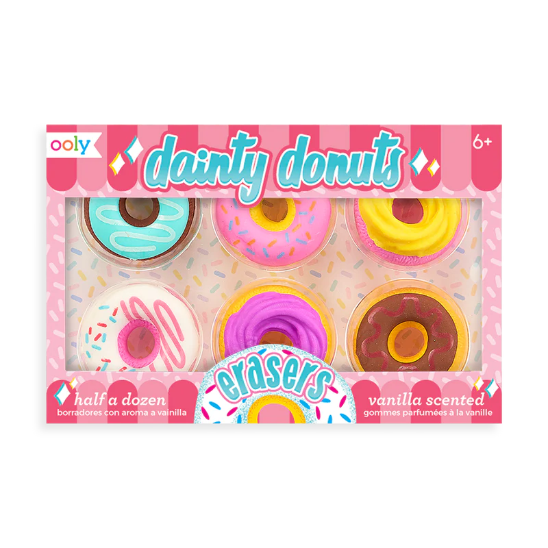 Dainty Donuts Scented Erasers