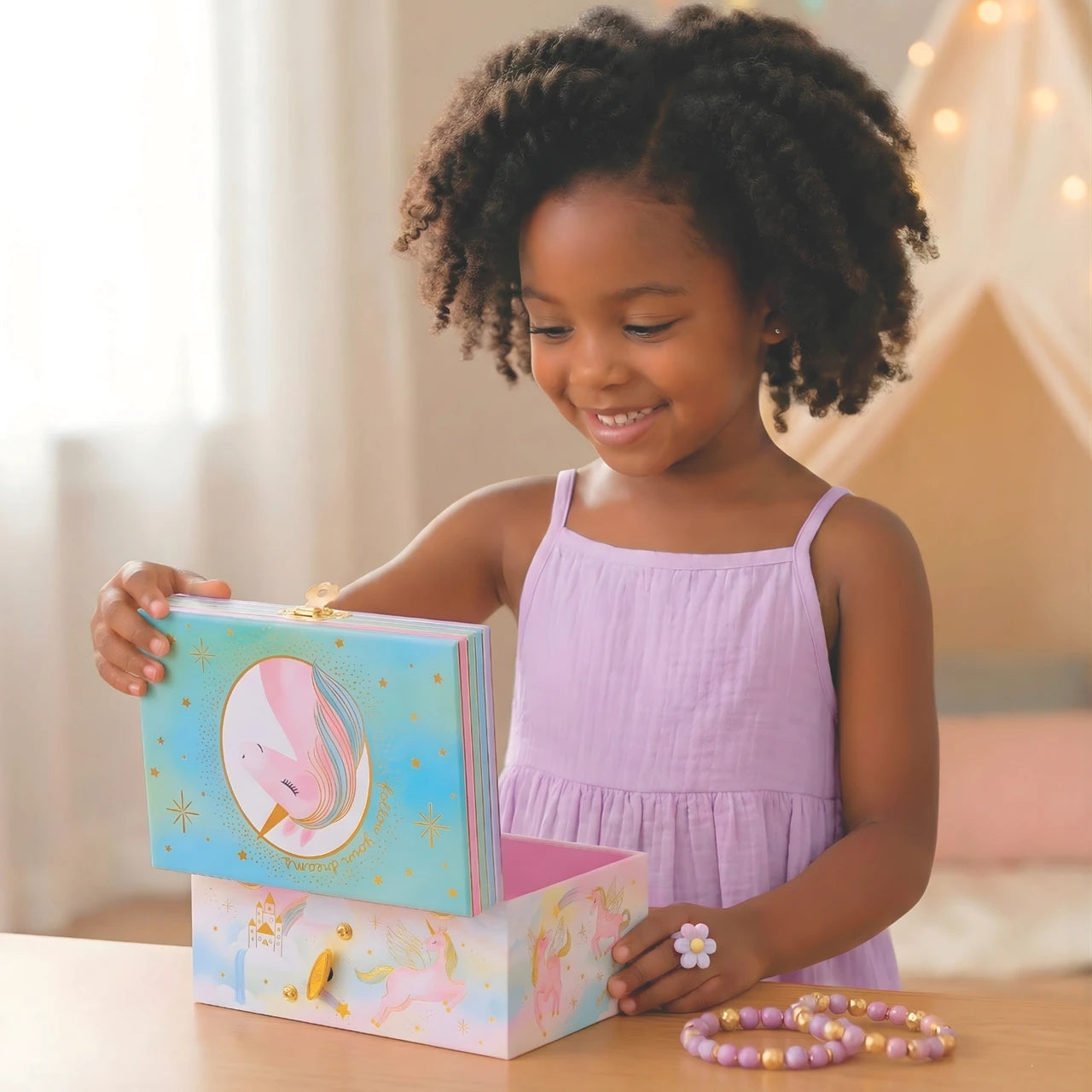Deluxe Unicorn Musical Jewelry Box