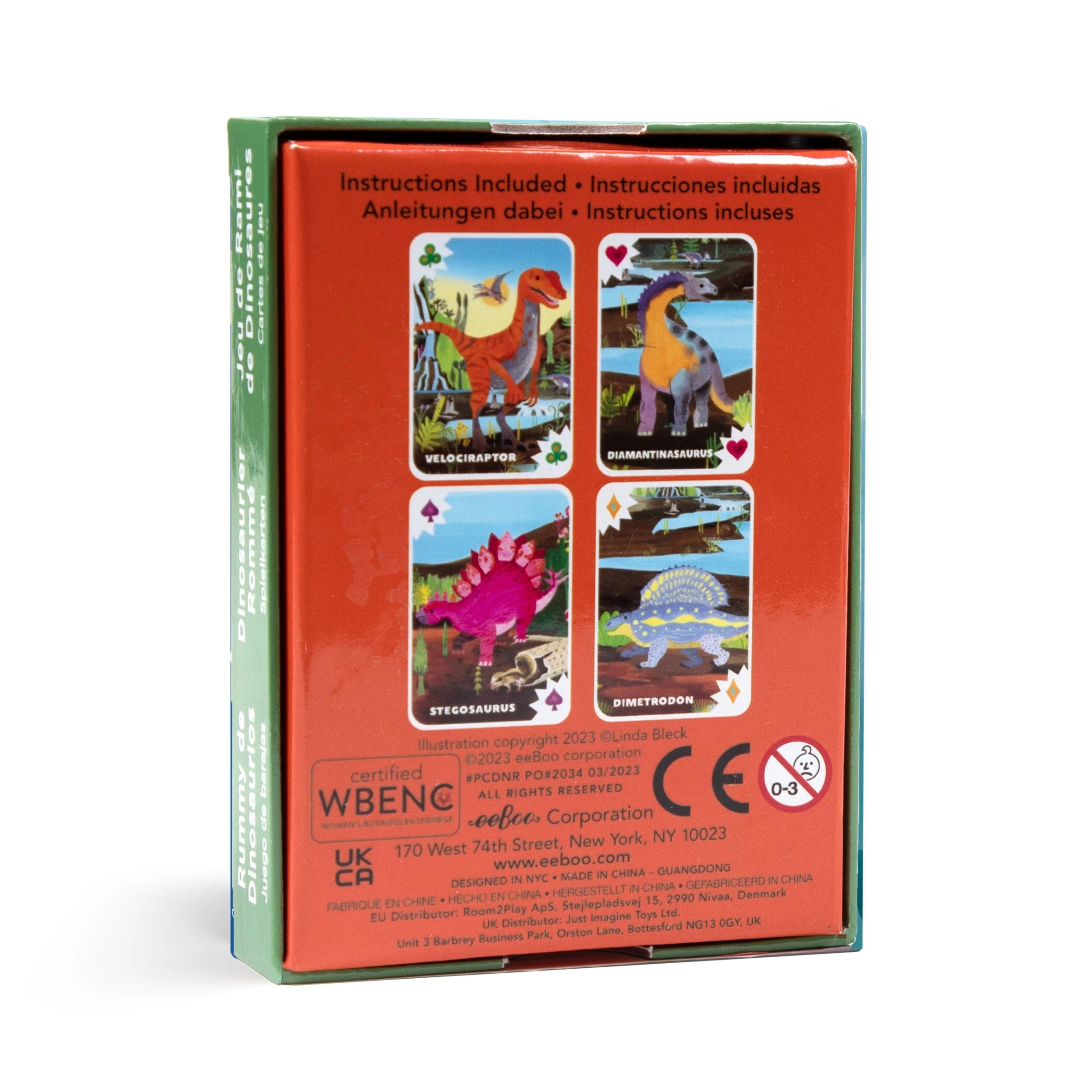 Dinosaur Rummy Card Game
