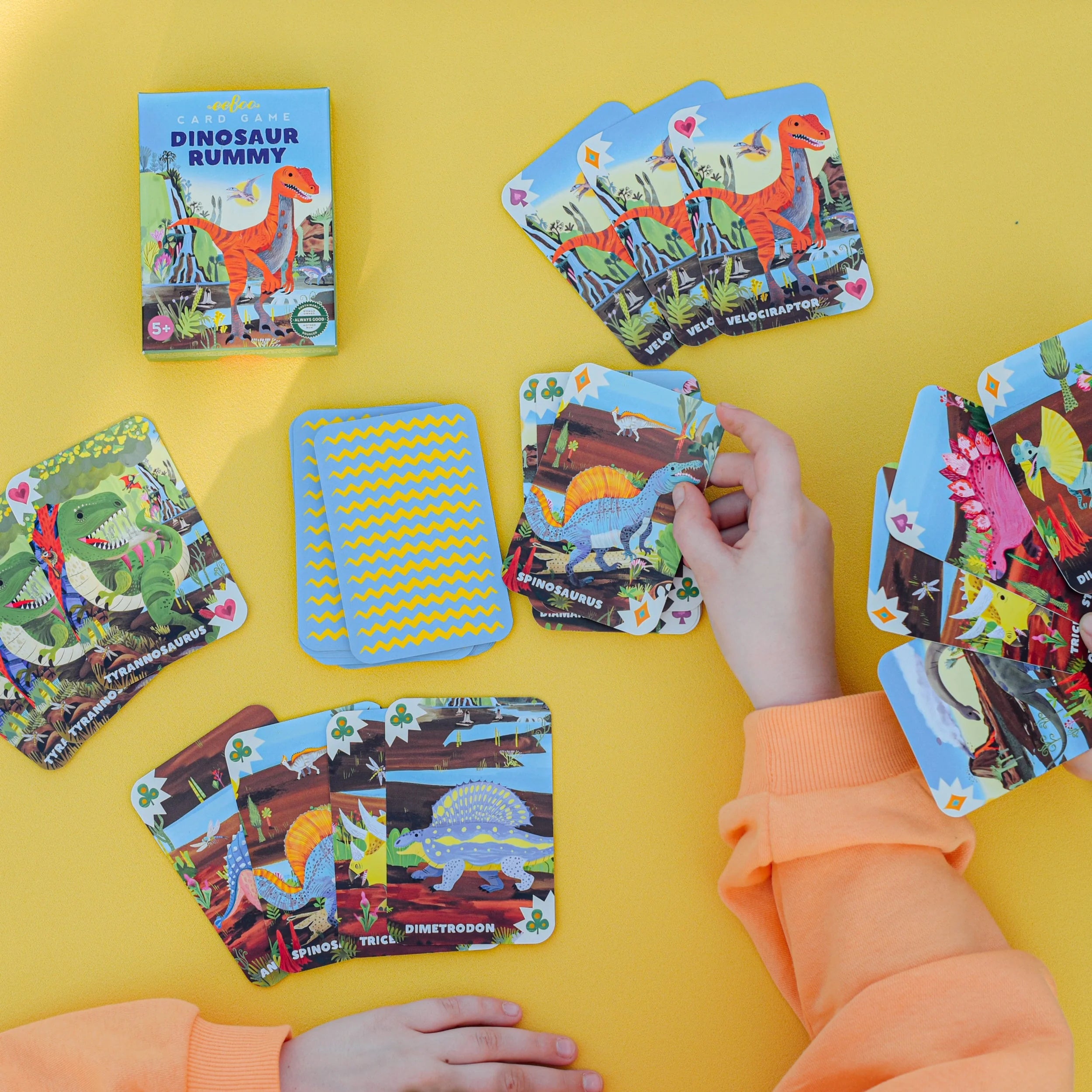Dinosaur Rummy Card Game