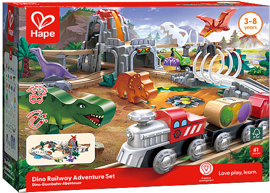 置物 junior Dinosaur Railway Adventure Set — Piccolo Mondo Toys