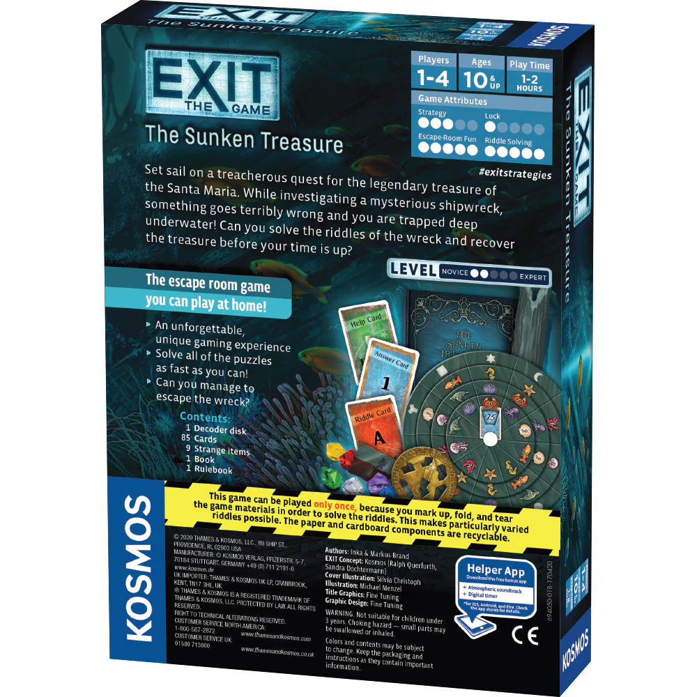 EXIT:  The Sunken Treasure