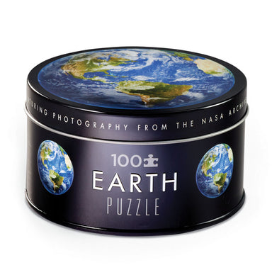Earth 100 pc Tin Space Puzzle