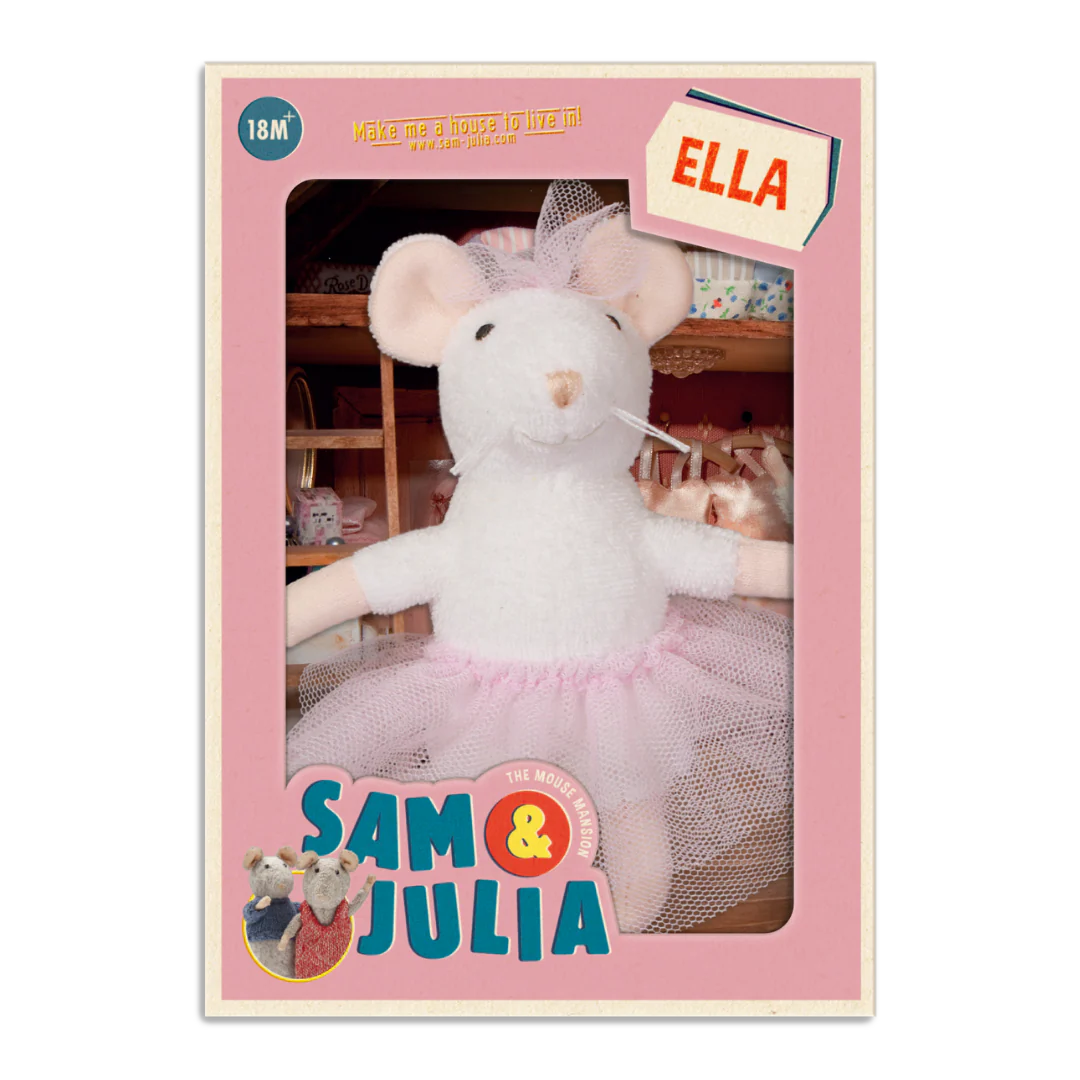 Ella Mouse Plush Doll