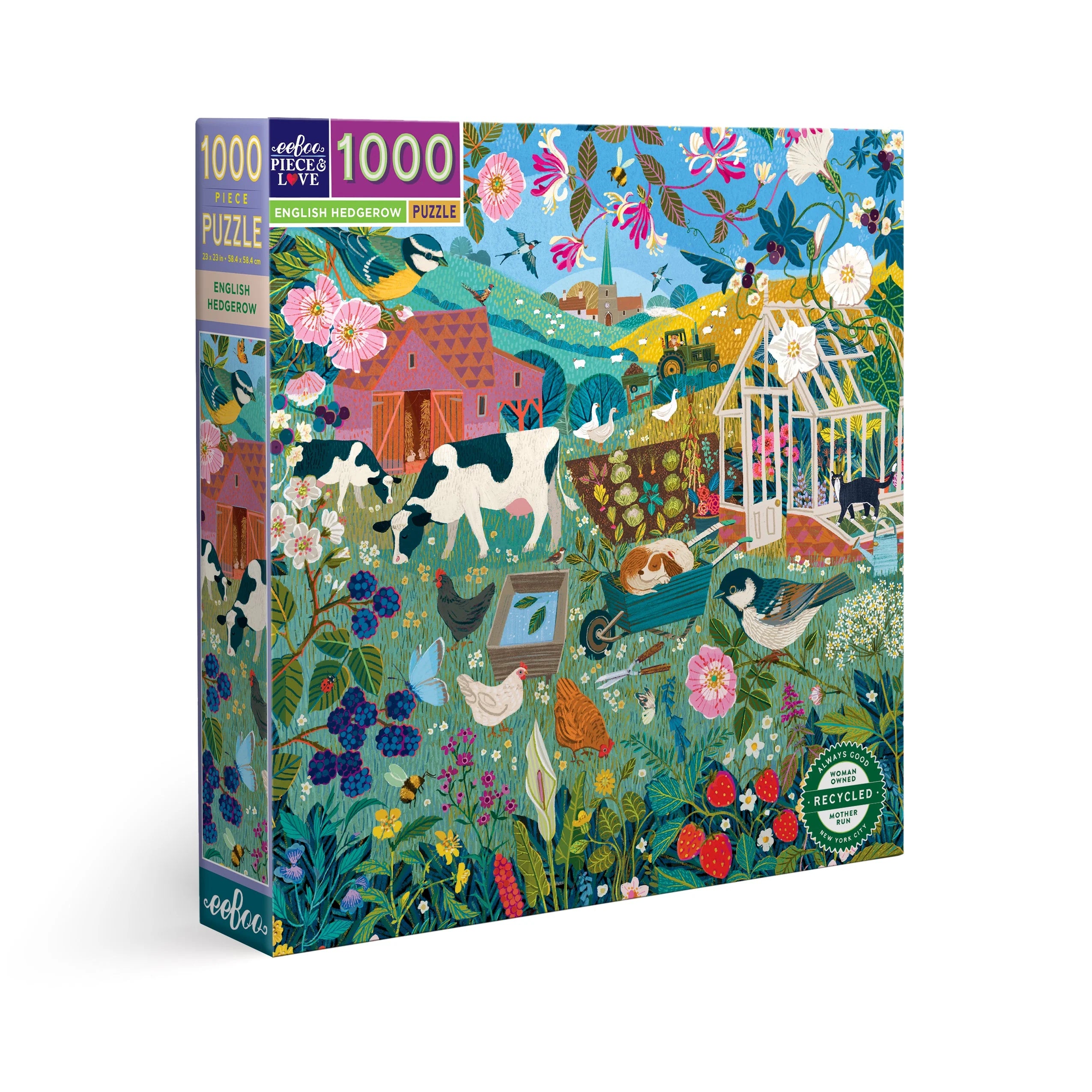 English Hedgerow 1,000 pc Puzzle