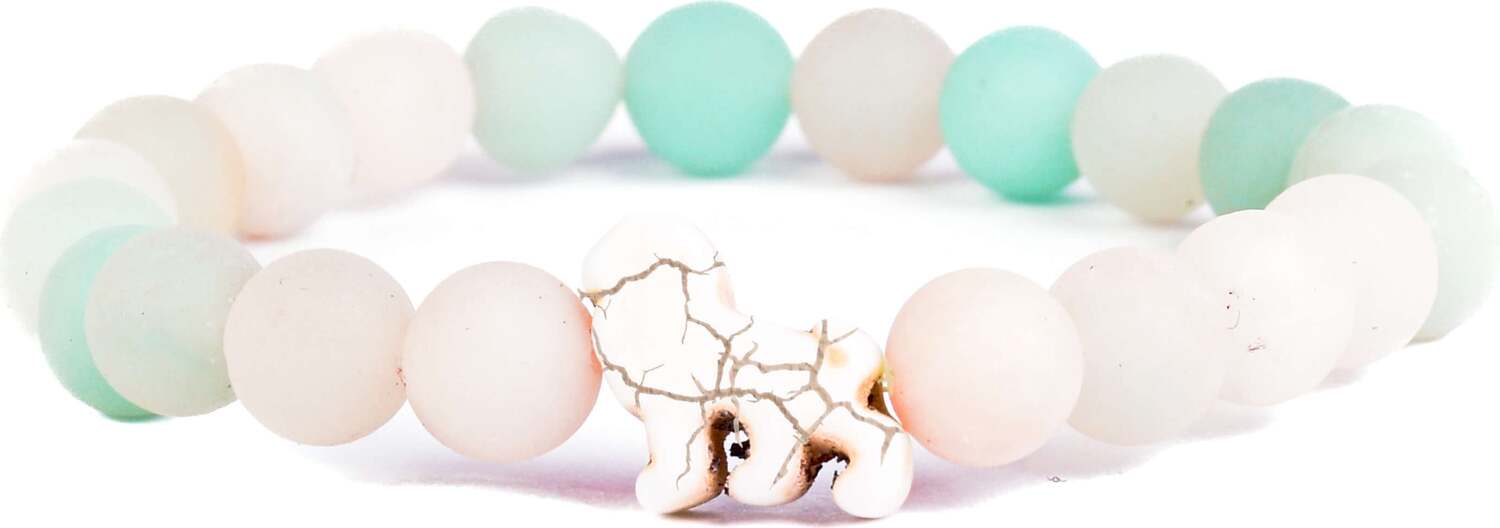 Excursion Lava Stone Lion Bracelet