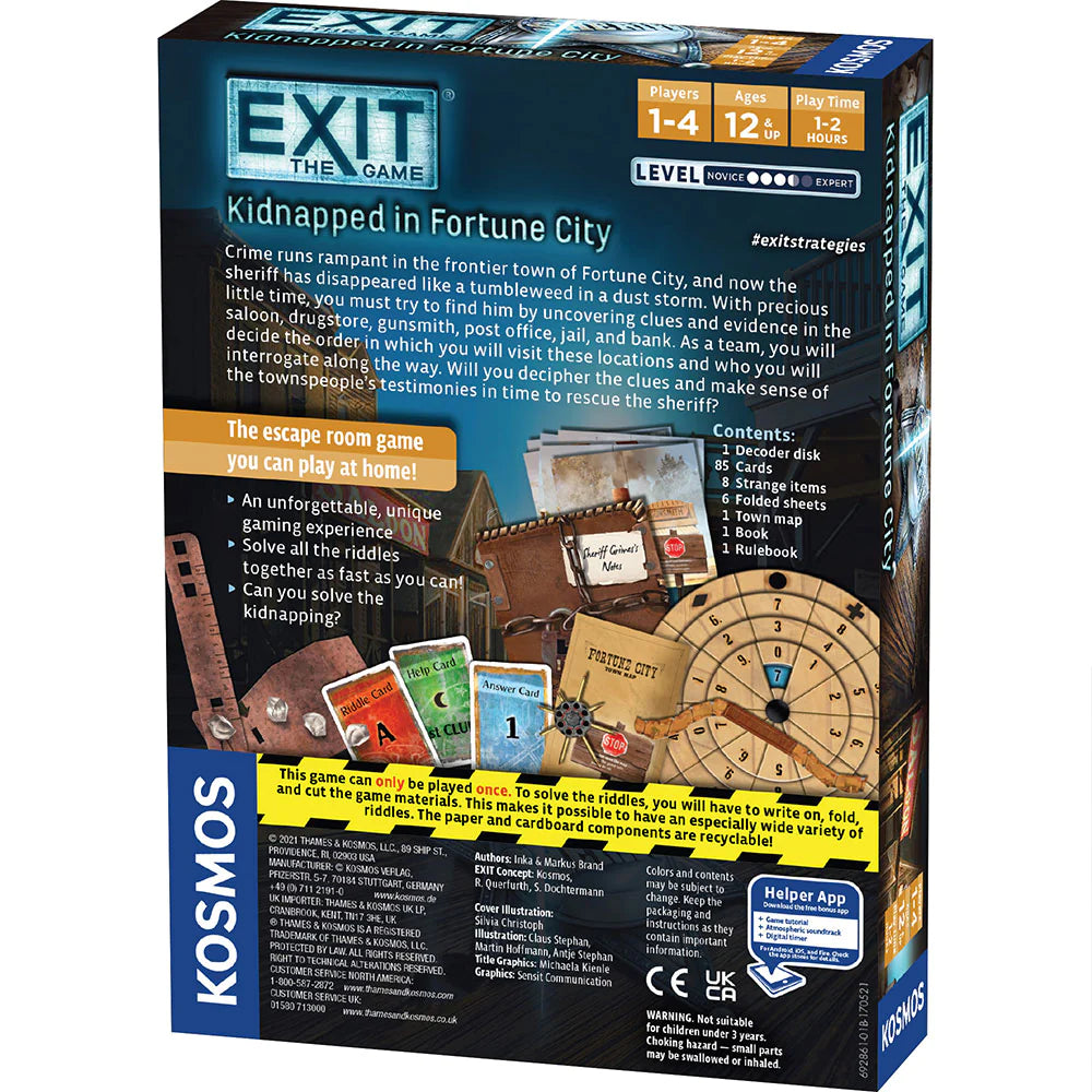 Exit:   Kidnapped in Fortune City