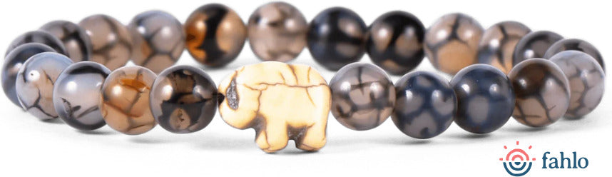 Expedition Sky Stone Elephant Bracelet