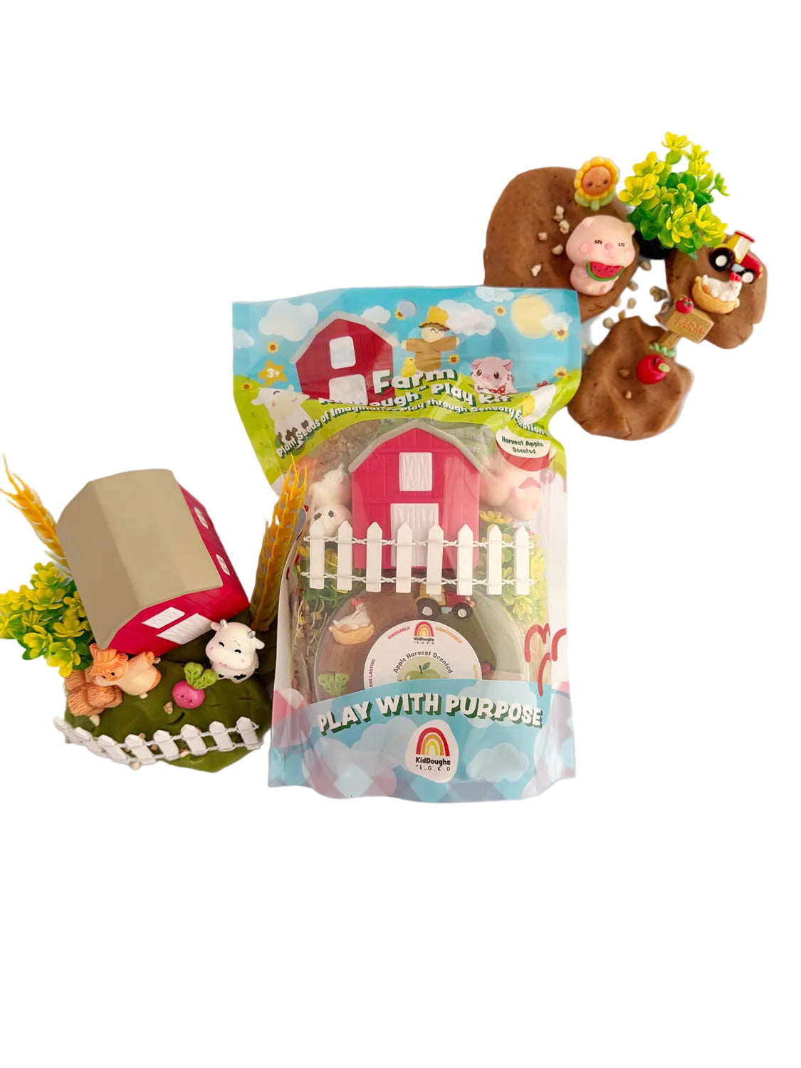 Farm KidDough Play Kit