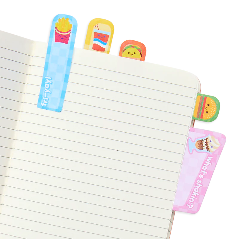 Fast Food Notes Pals Sticky Tabs