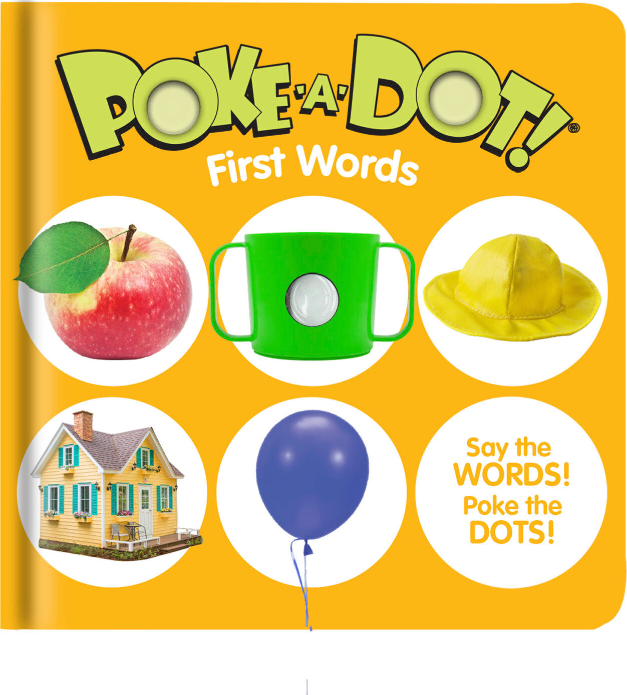First Words Poke-A-Dot Board Book