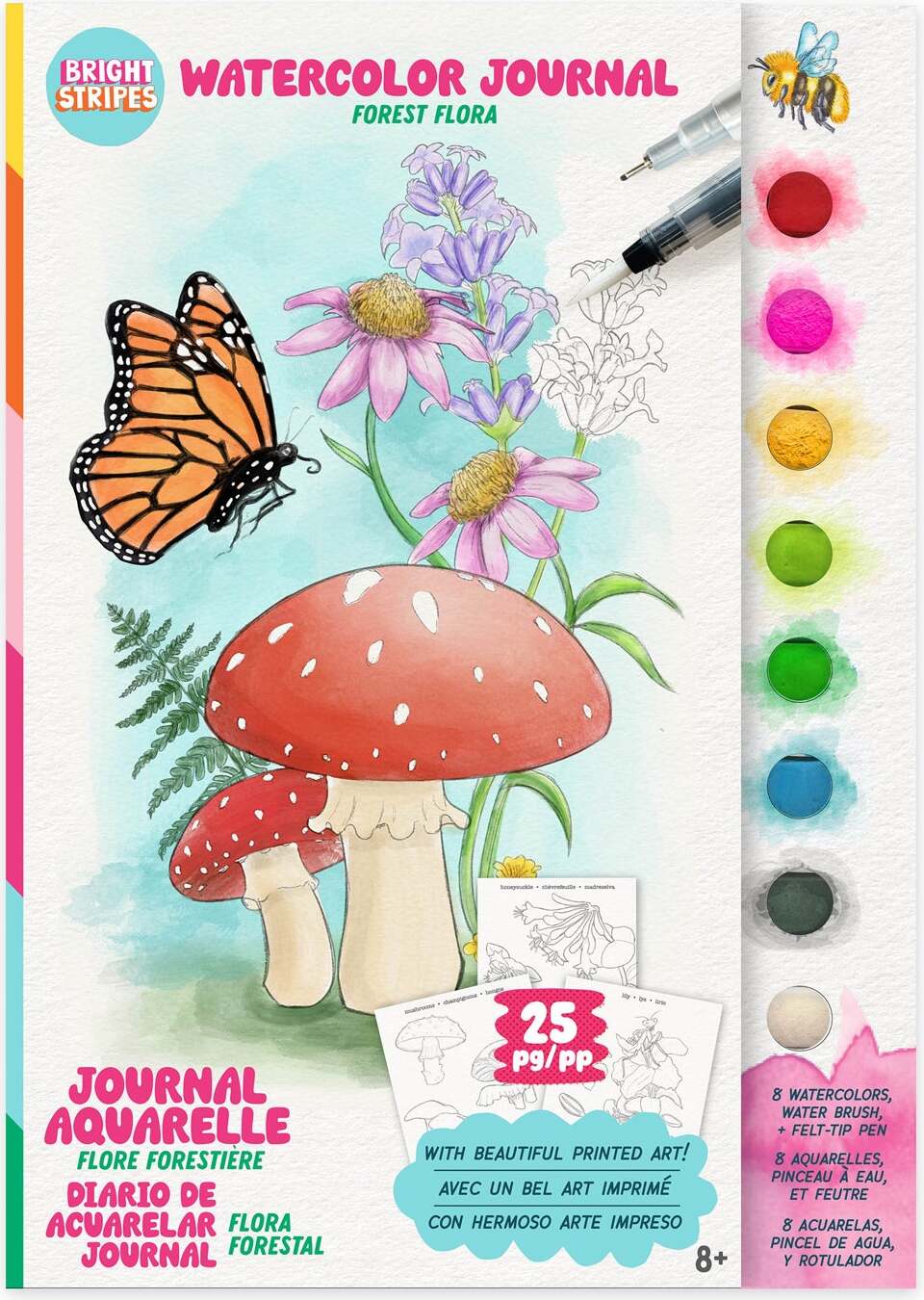 Flora Watercolor Journal