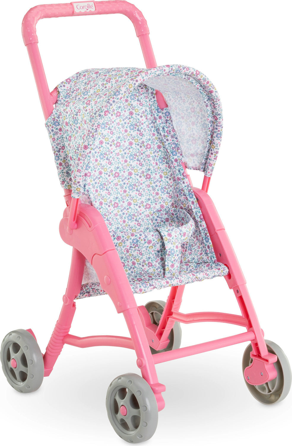 Flowered Stroller for 12" Dolls