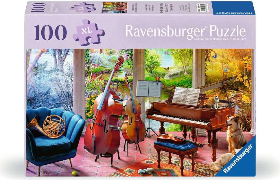 Four Seasons in Music 100 pc Puzzle
