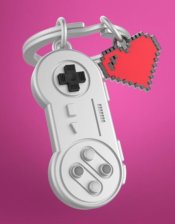 Game Controller Keychain