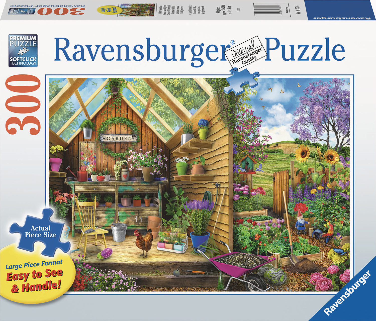 Gardener's Getaway 300 pc Large Format Puzzle
