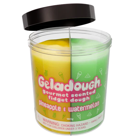 Geladough Pineapple & Watermelon Scented Fidget Dough