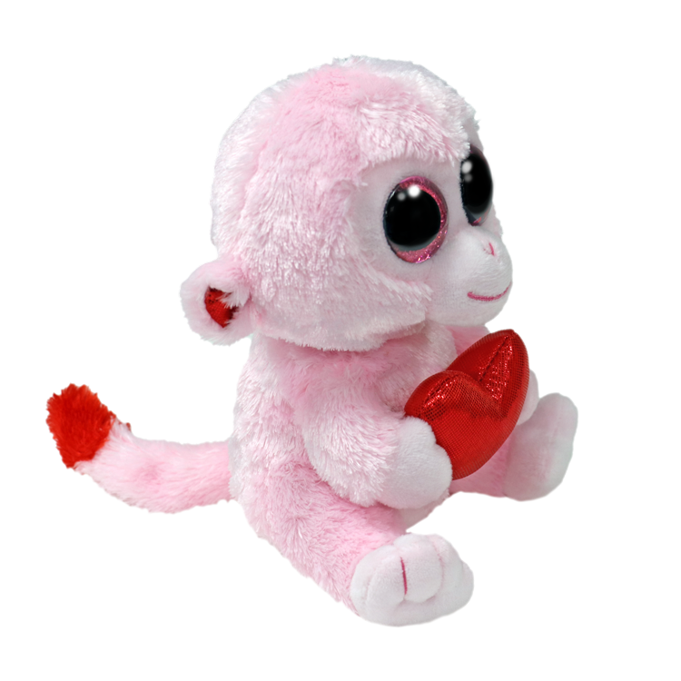 Gigi Valentines Monkey Beanie Boo