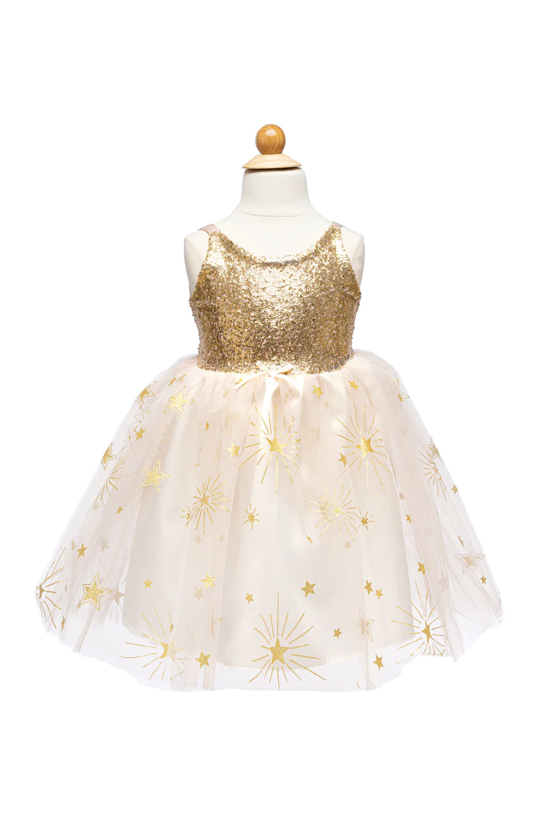 Gold Glam Party Dress Size 5-6 Piccolo Mondo Toys Gold Glam Party Dress Size 5-6 Piccolo Mondo Toys