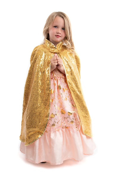 Gold Shimmer Cloak for Ages 3-8