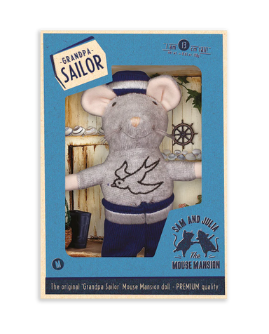 Grandpa Sailor Mouse Plush Doll