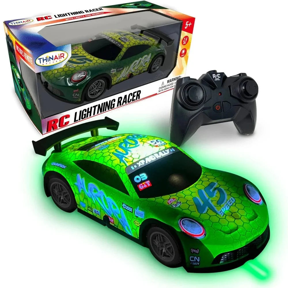 Green RC Lightning Racer