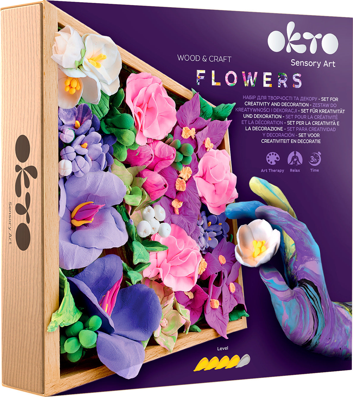 “Inspiration” OKTO Sensory Art 3D Woodcraft Kit