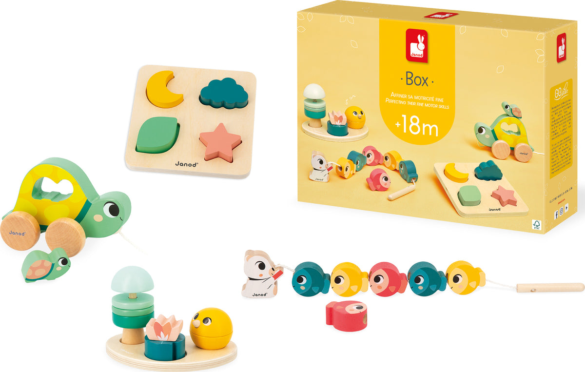 Developmental Activity Box +18 mos — Piccolo Mondo Toys