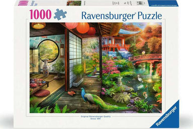 Japanese Garden Teahouse 1000 pc Puzzle