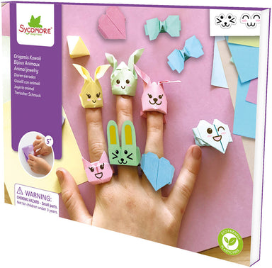 Kawaii Origami Animal Jewelry