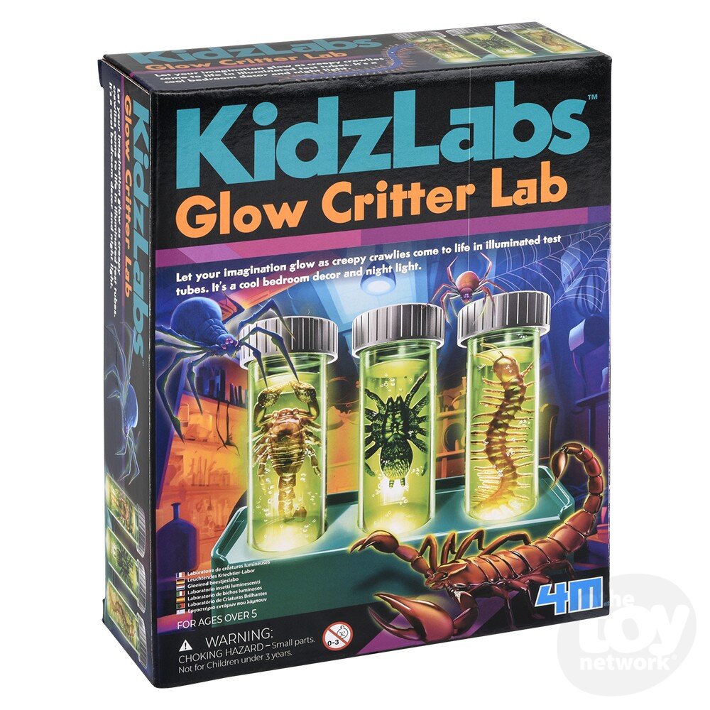 KidzLabs Glow Critter Lab