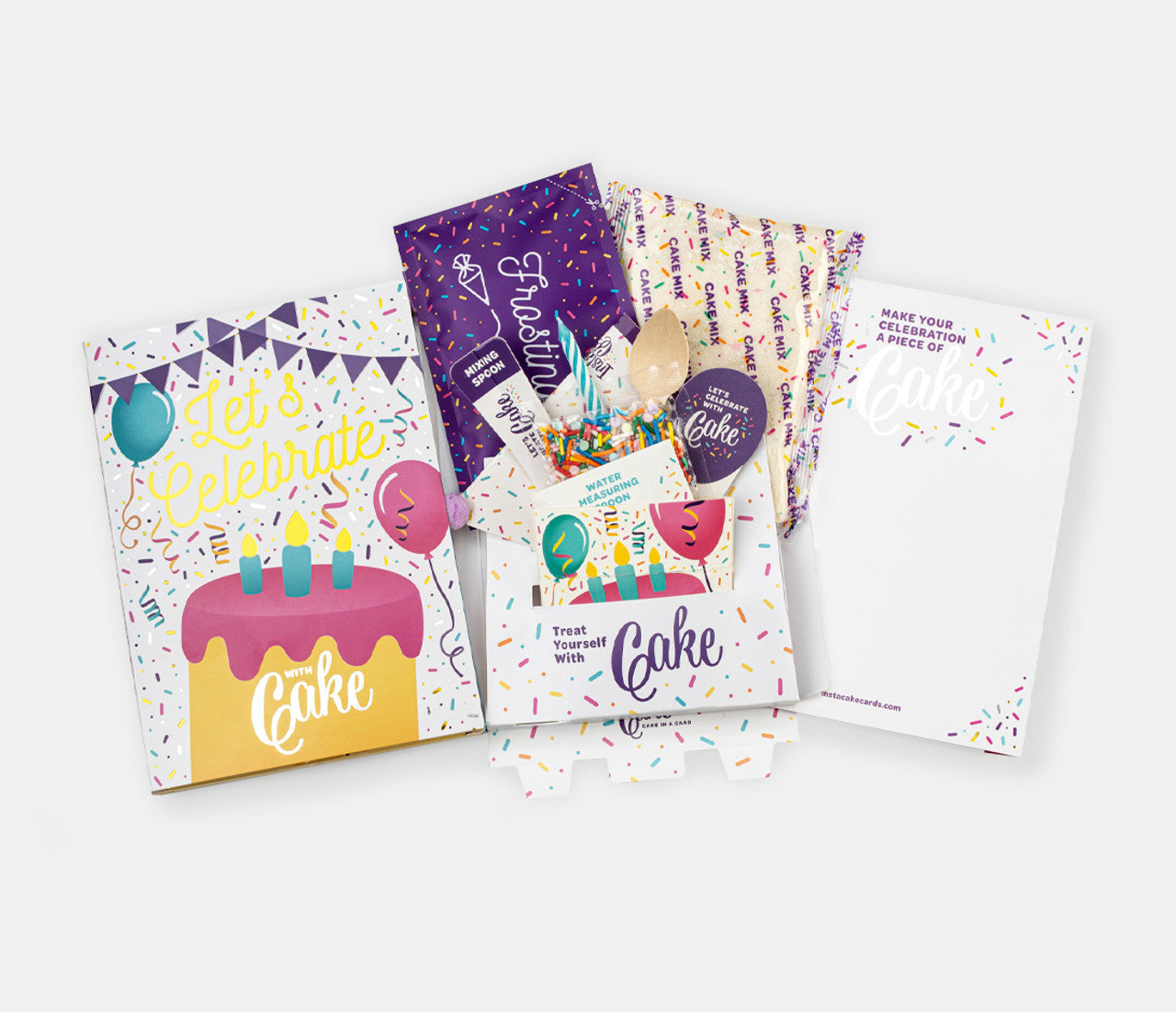 Let's Celebrate Double Chocolate Cake Card