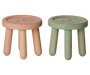 Light Rose & Light Mint Stool Set for Mouse