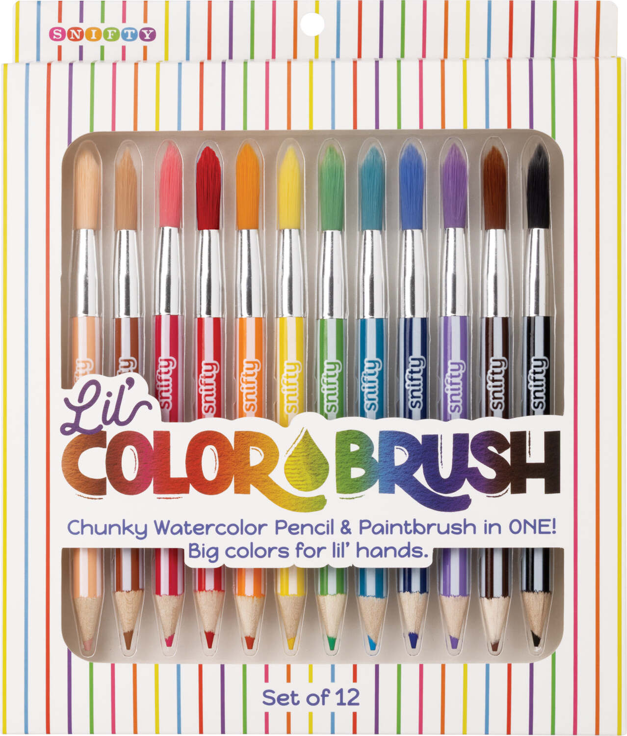 Lil' Color Brush Chunky Watercolor Pencil & Paintbrush in One
