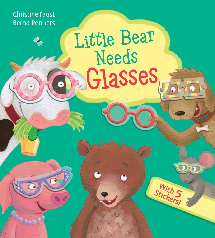 Little Bear Needs Glasses Interactive Board Book