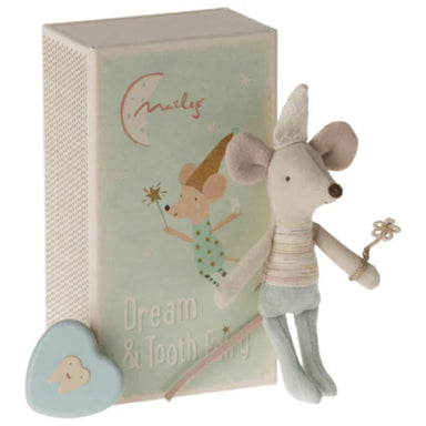 Little Brother Tooth Fairy Mouse in Matchbox
