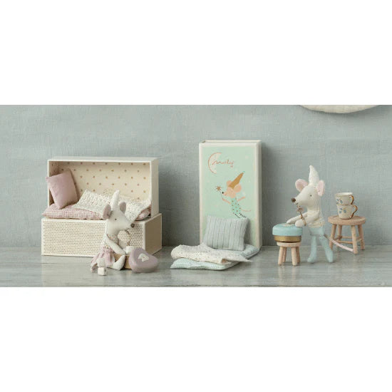 Little Sister Tooth Fairy Mouse in Matchbox