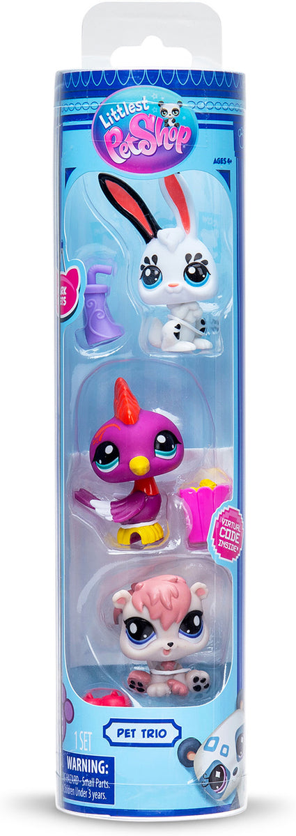 Littlest pet shop リトルペットショップの 13体プレイセット Littlest Pet Shop - Petriplets - Kitten 3Pack #1335 - #1337 with