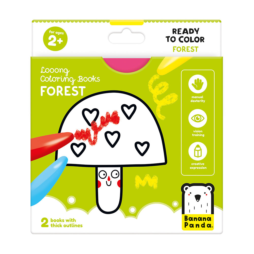 Looong Coloring Books Forest